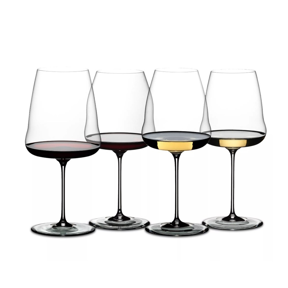 Riedel Wine Wings Winewings Crystal Wine Glass Tasting Set - 8 glasses - JAMES